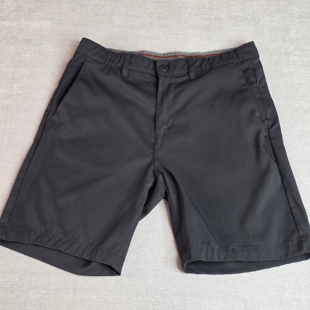 Jachs Performance Shorts Mens 32 Dark Gray Tech Stretch Active Golf Utility 0366